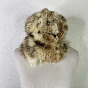 Vintage Marshall Field & Company Rabbit Fur Hat